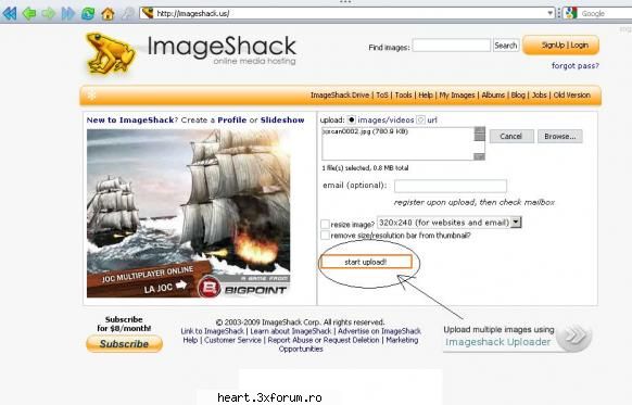 pasul 3

start spre upload / incarcarea imagini. conditii pt a formula o plangere; model  reclamatie